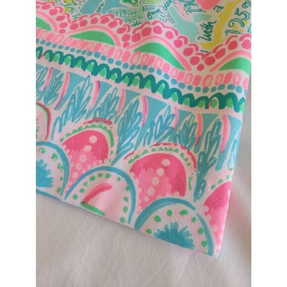 Lilly Pulitzer Marli Stretch Shift Dress Pop Up In The Beginning Women's Size 00 - Picture 2 of 8